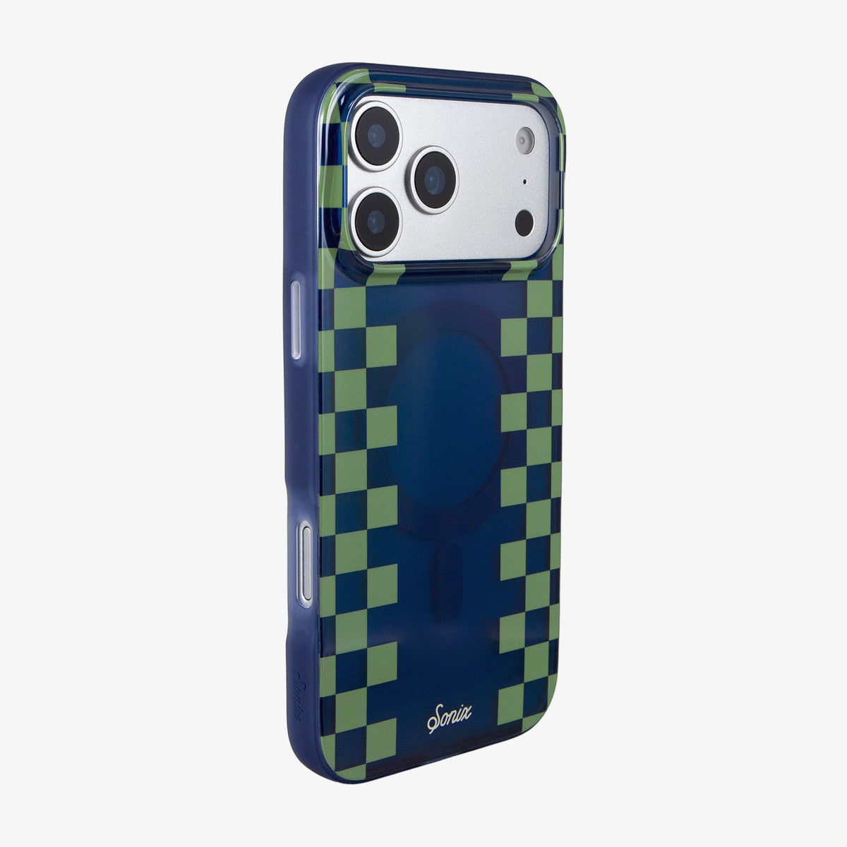 Diner Check Midnight / Sage MagSafe® Compatible iPhone Case