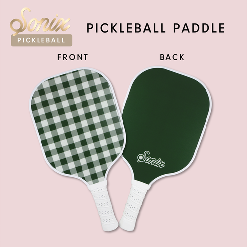 Single Pickleball Paddle - Forest Green