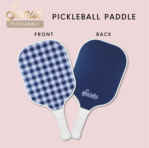 Single Pickleball Paddle - Navy Blue