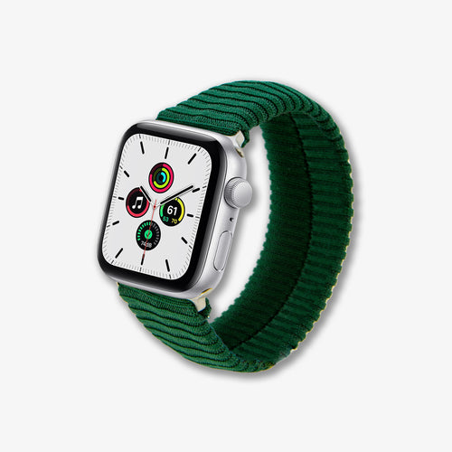 Knit Apple Watch® Band - Forest Green