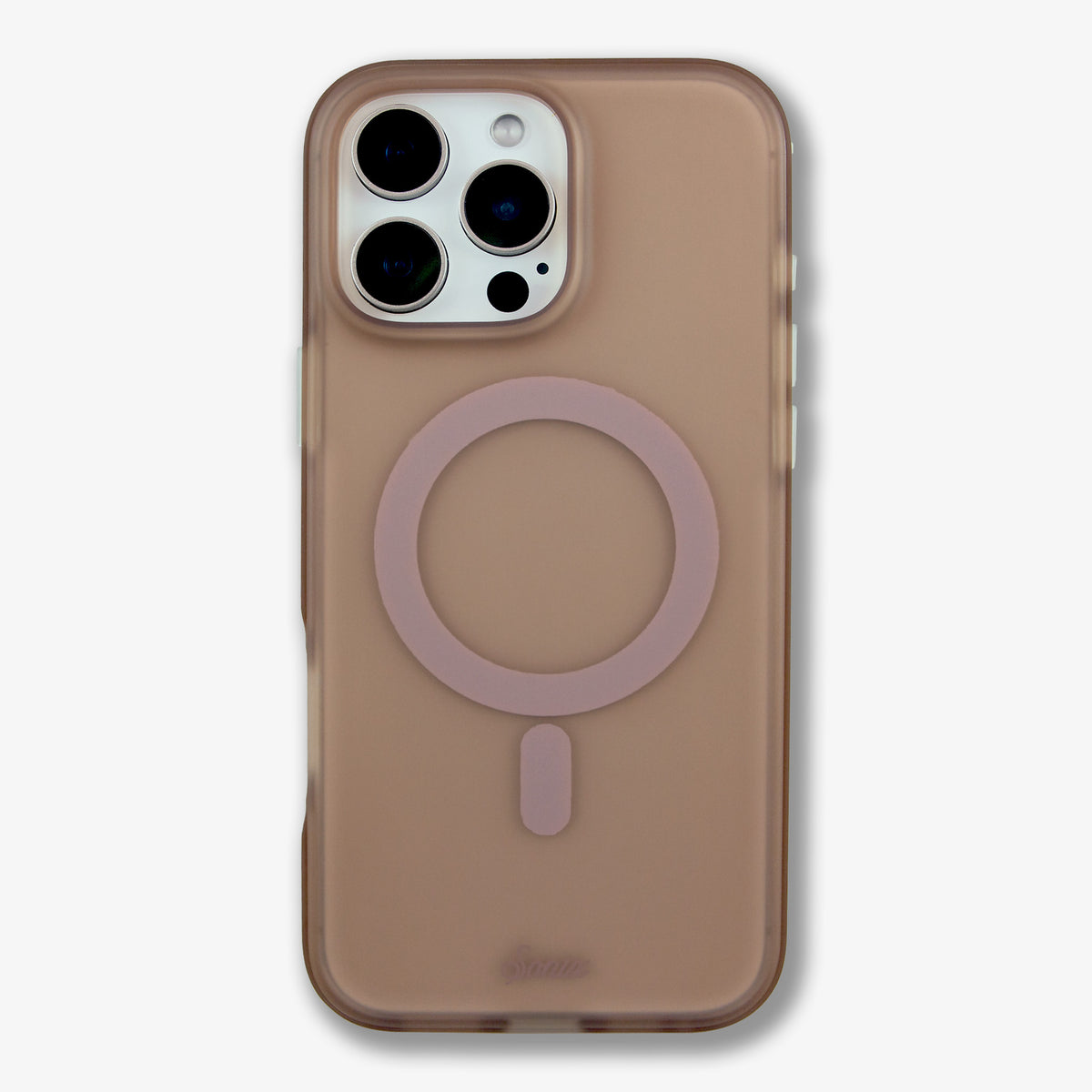 Frosted Matte MagSafe® Compatible iPhone Case - Brown Frosted Matte MagSafe® Compatible iPhone Case - Brown