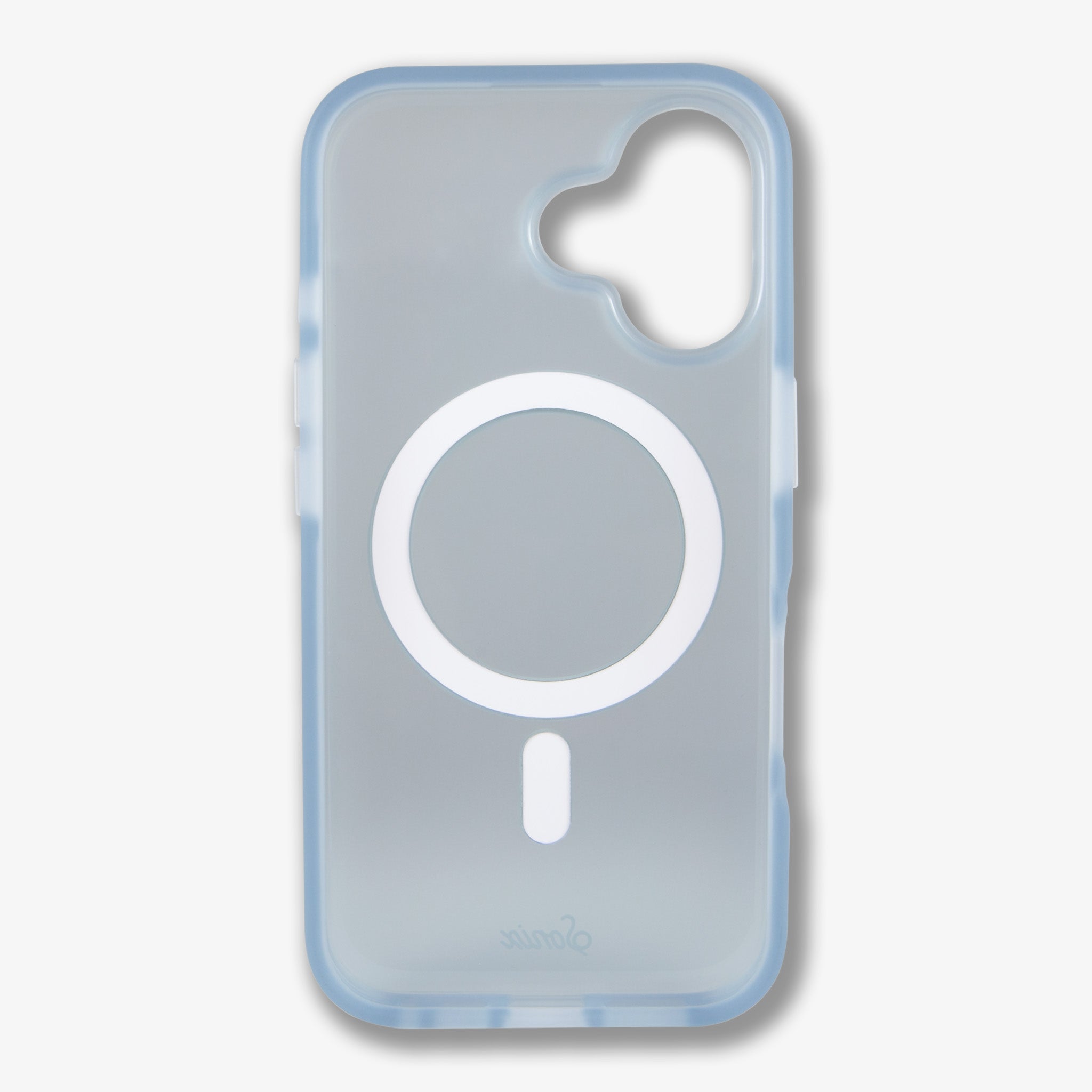 Frosted Matte MagSafe® Compatible iPhone Case - Light Blue