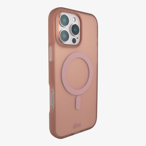 Frosted Matte MagSafe® Compatible iPhone Case - Mauve