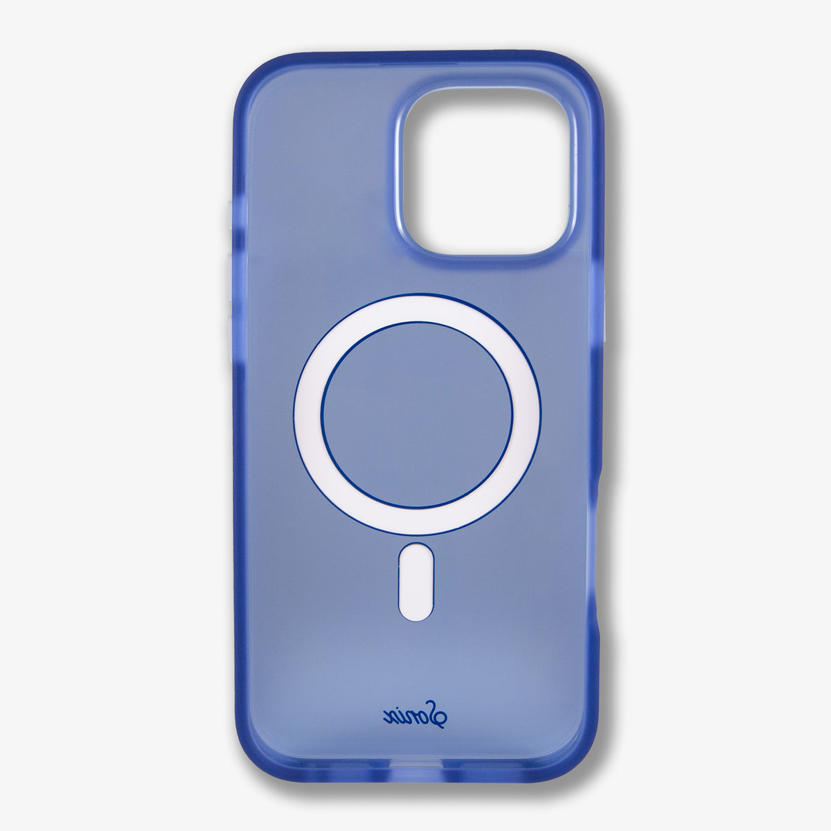 Frosted Matte MagSafe® Compatible iPhone Case - Navy Frosted Matte MagSafe® Compatible iPhone Case - Navy