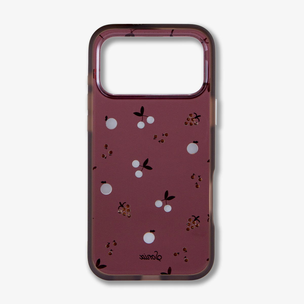 Fruit Gems iPhone Case - Cognac
