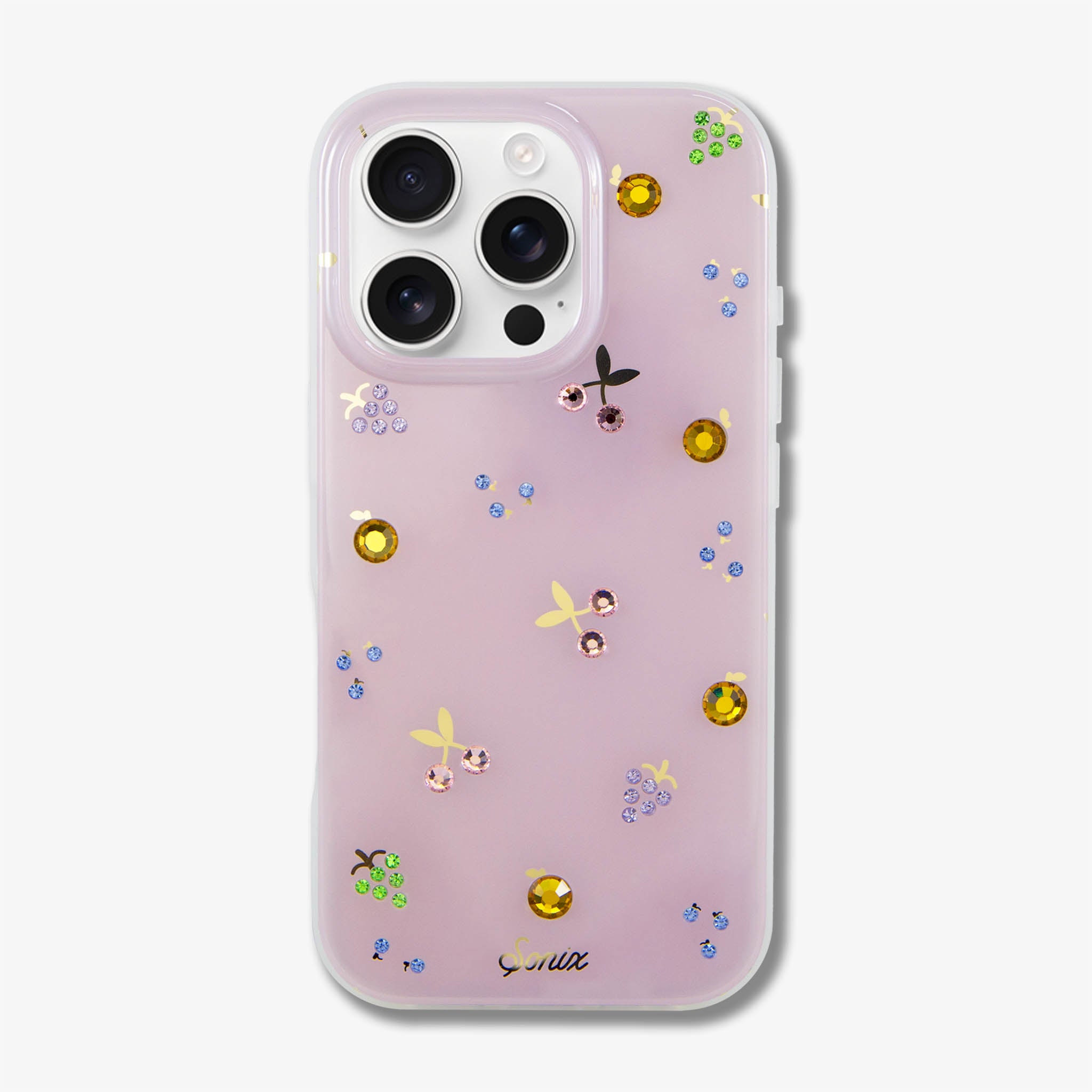Fruit Gems iPhone Case - Champagne | Sonix