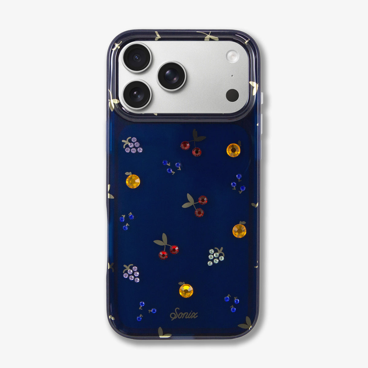 Fruit Gems iPhone Case - Midnight
