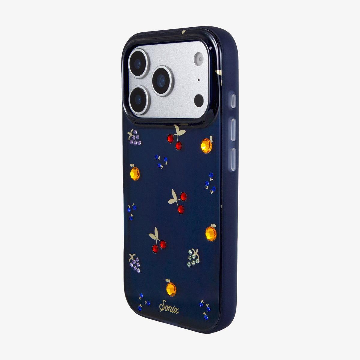 Fruit Gems iPhone Case - Midnight