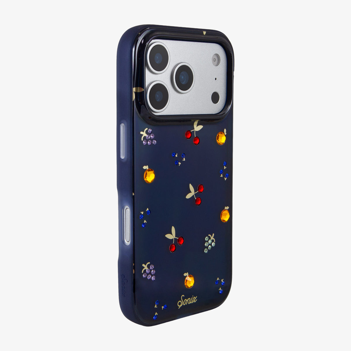 Fruit Gems iPhone Case - Midnight
