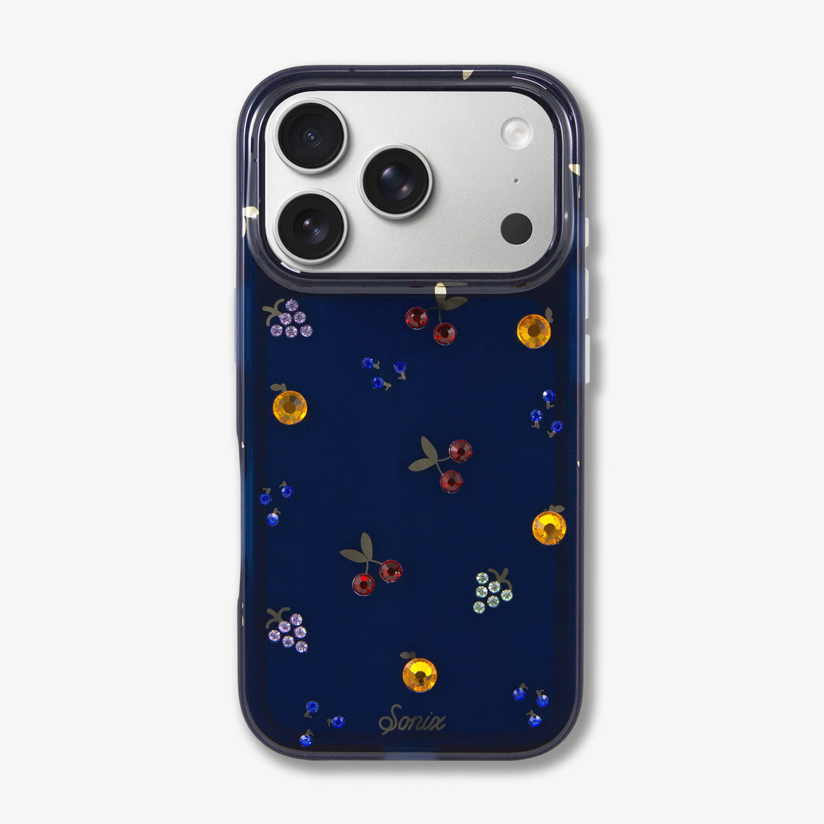Fruit Gems iPhone Case - Midnight