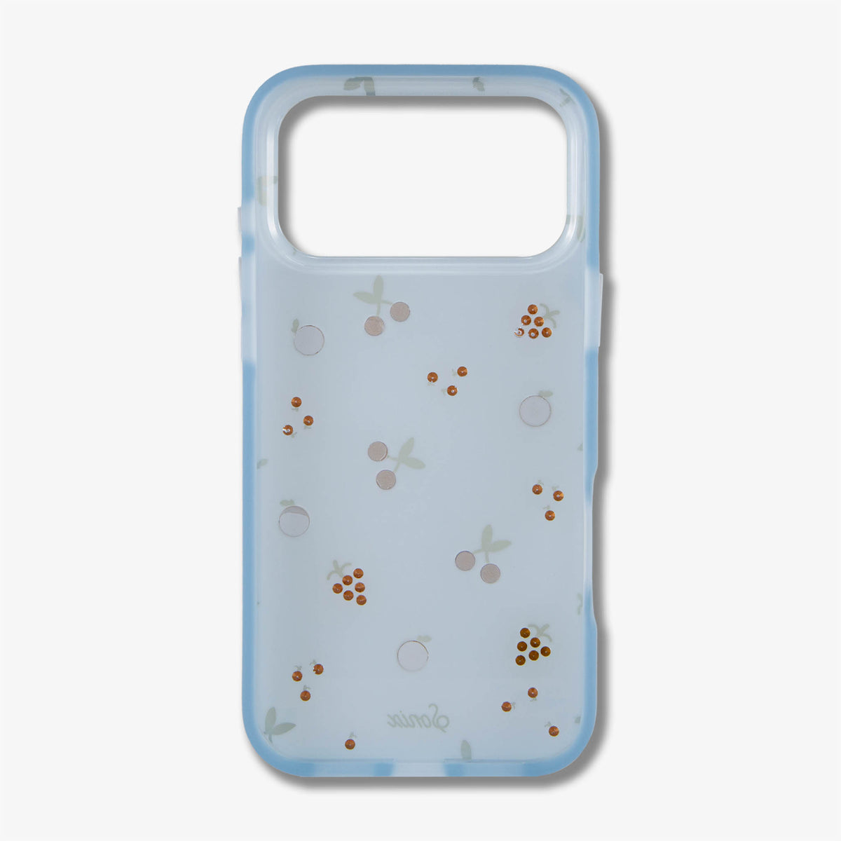 Fruit Gems iPhone Case - Sky Blue