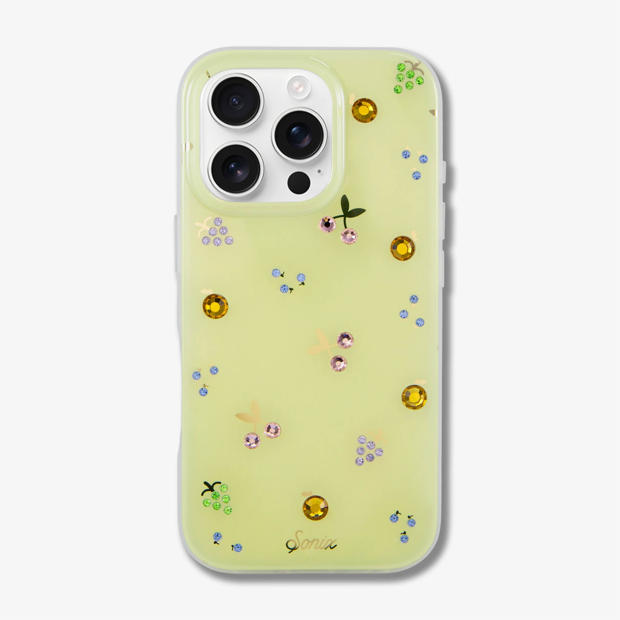 Fruit Gems iPhone Case - Yellow