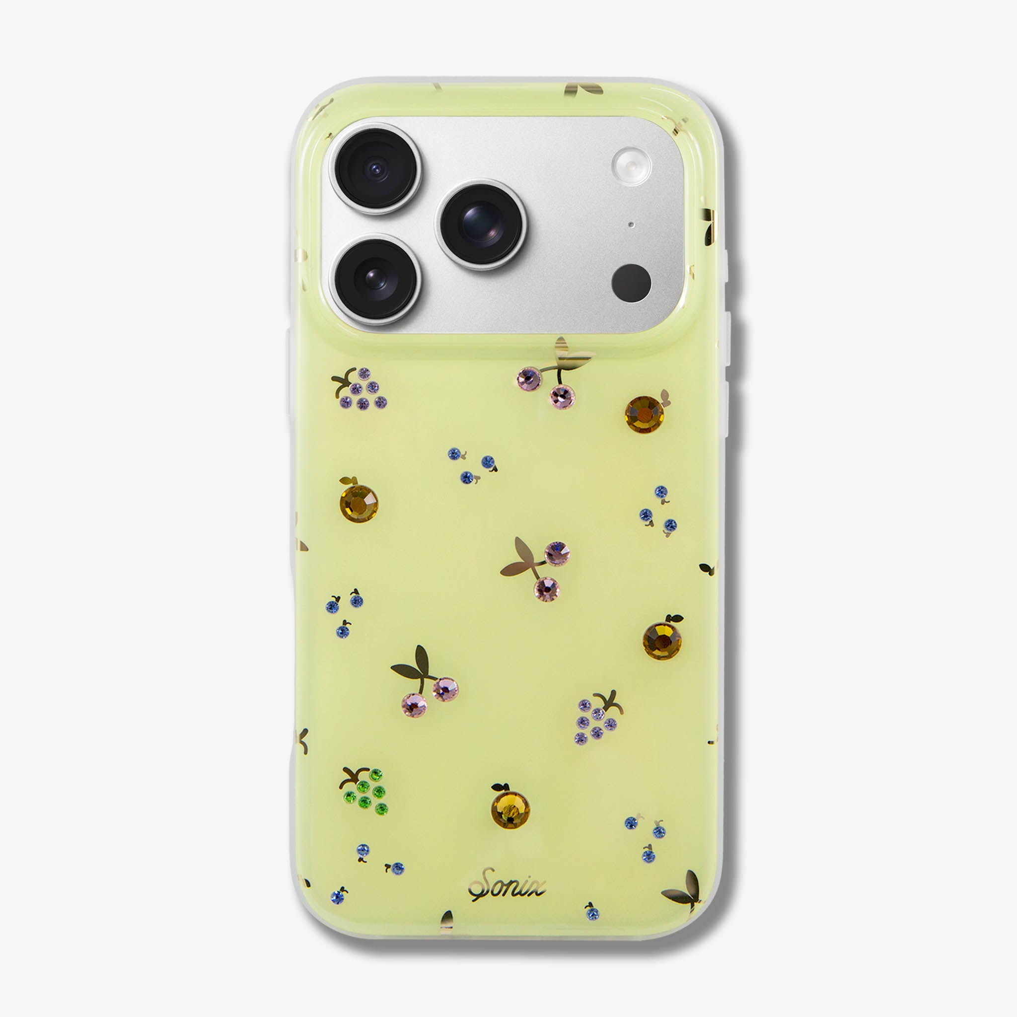 Fruit Gems iPhone Case - Yellow