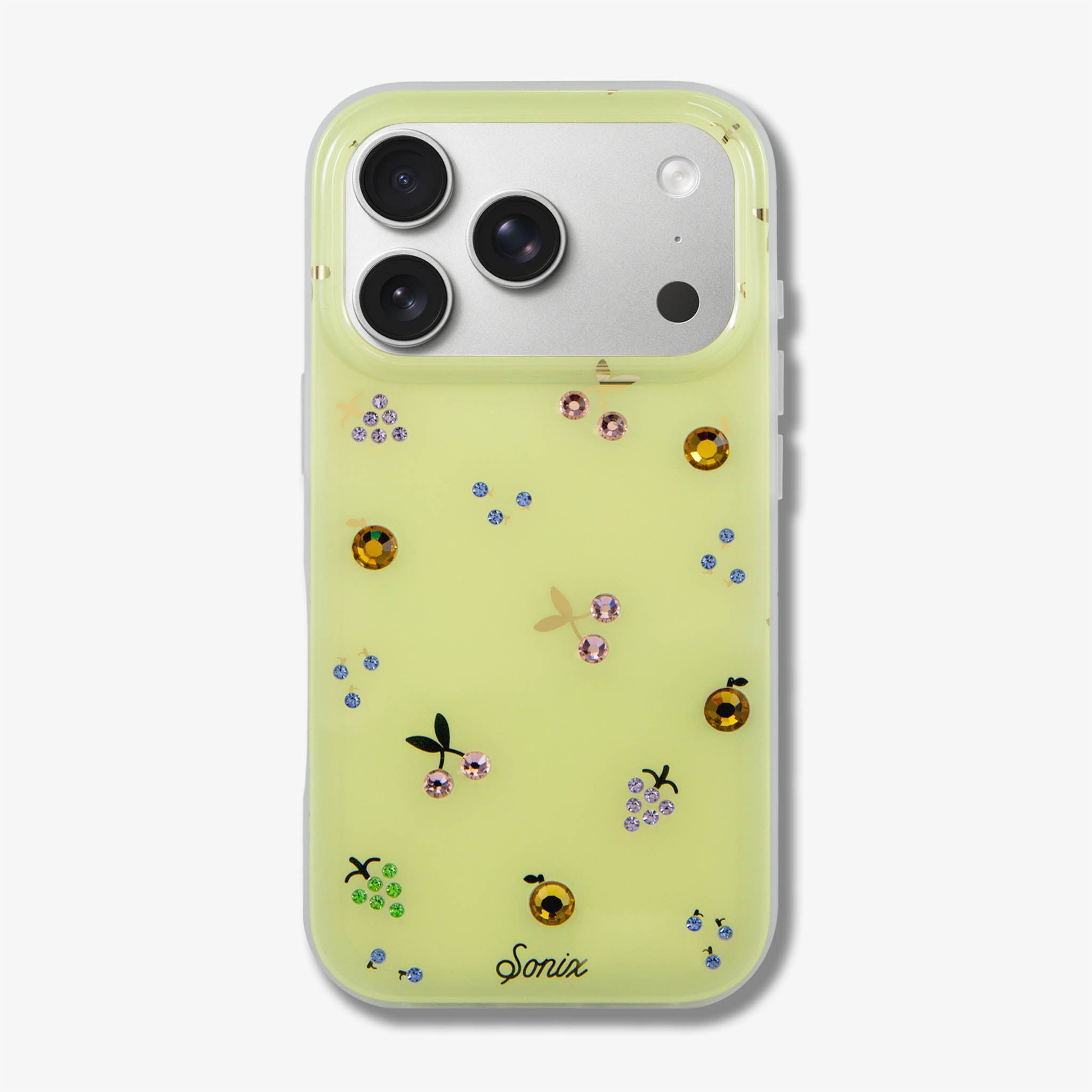 Fruit Gems iPhone Case - Yellow