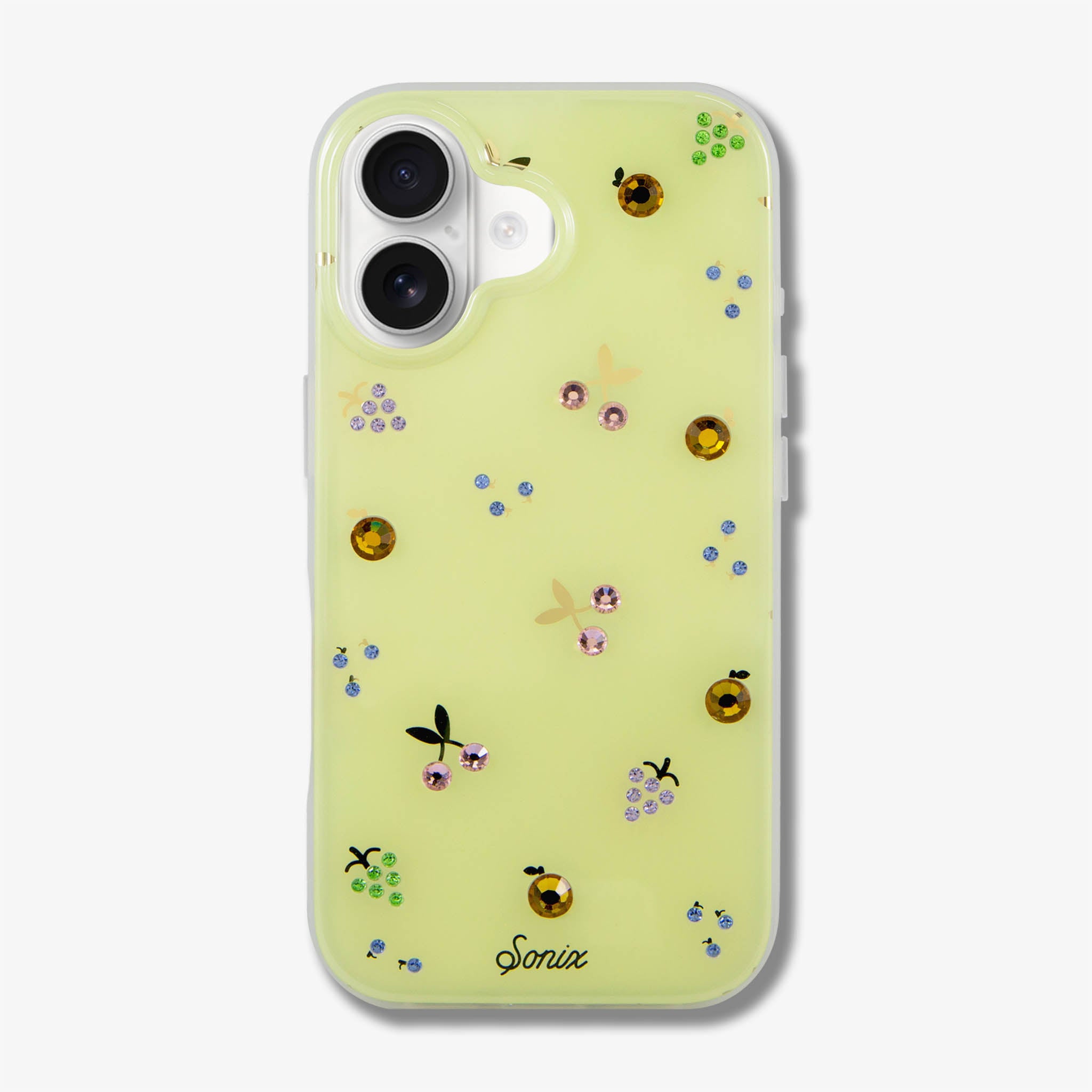 Fruit Gems iPhone Case - Yellow