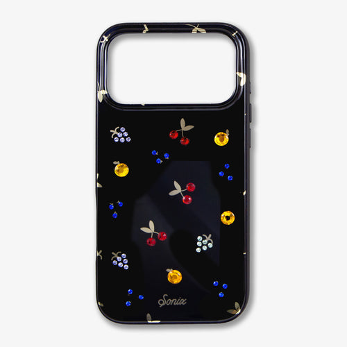 Fruit Gems iPhone Case - Black