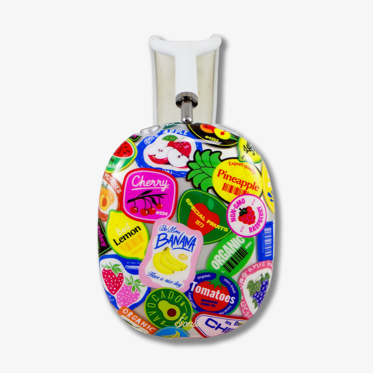 Fruit Stickers AirPods Max Cover