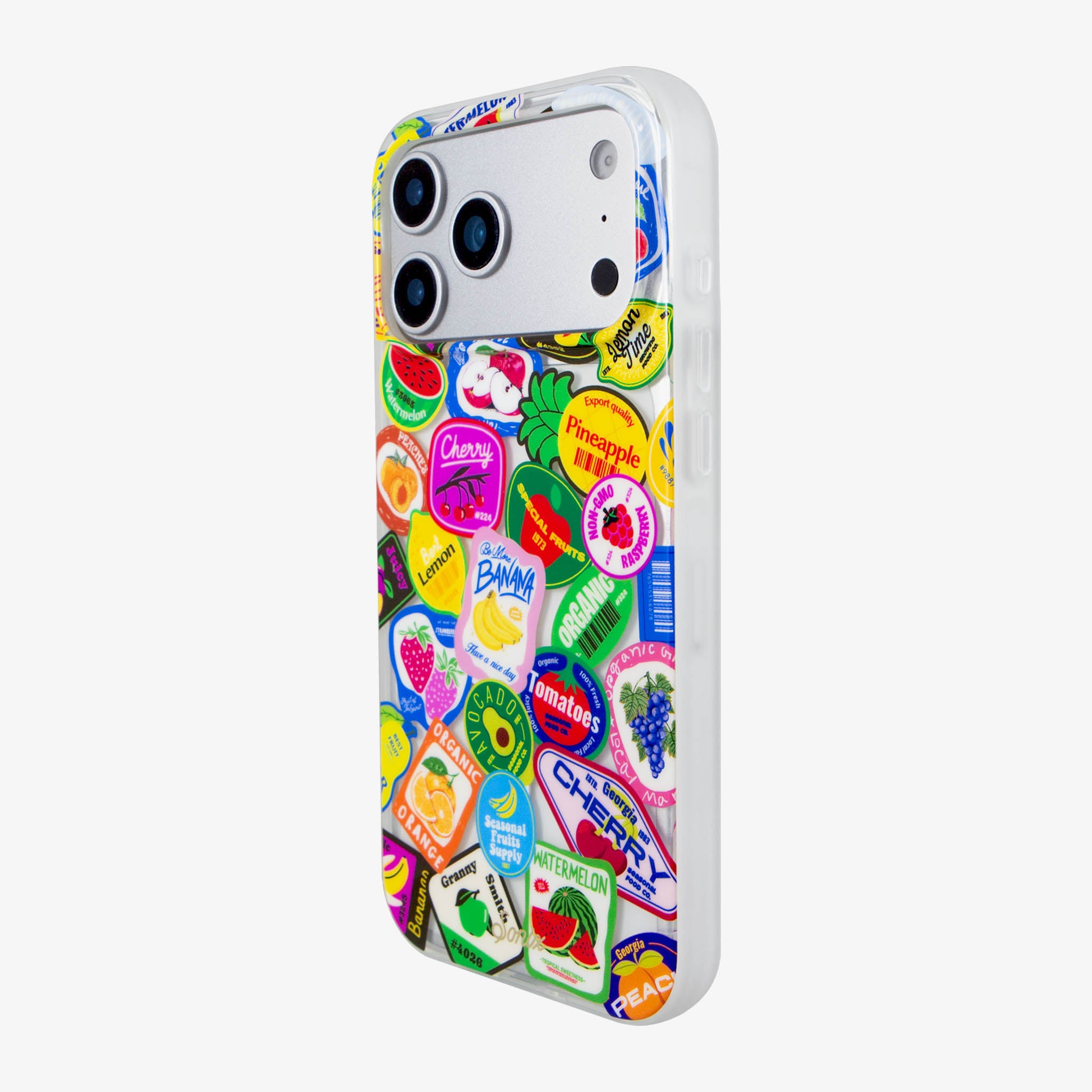 Fruit Stickers MagSafe® Compatible iPhone Case | Sonix