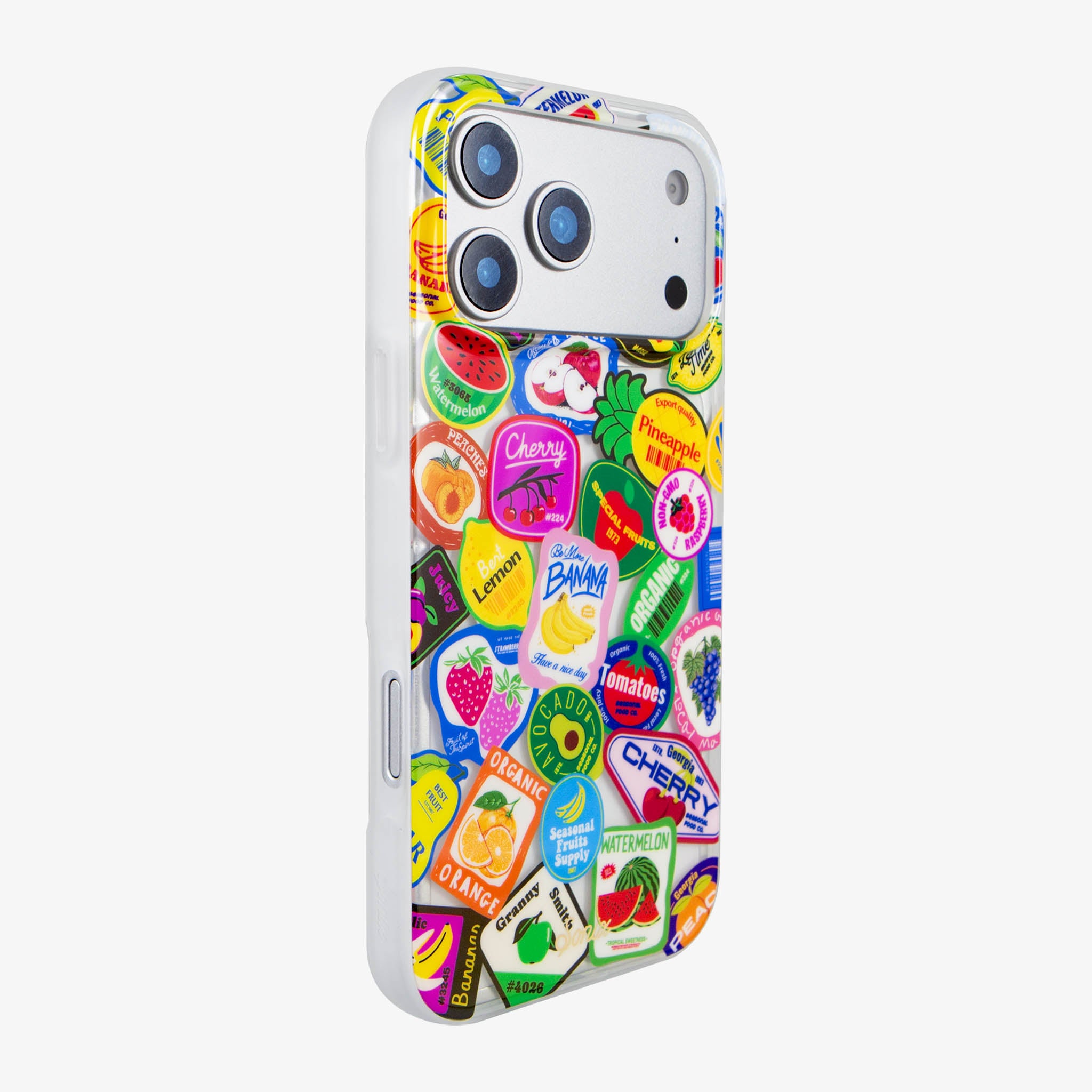 Fruit Stickers MagSafe® Compatible iPhone Case | Sonix