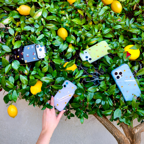 Fruit Gems iPhone Case - Yellow