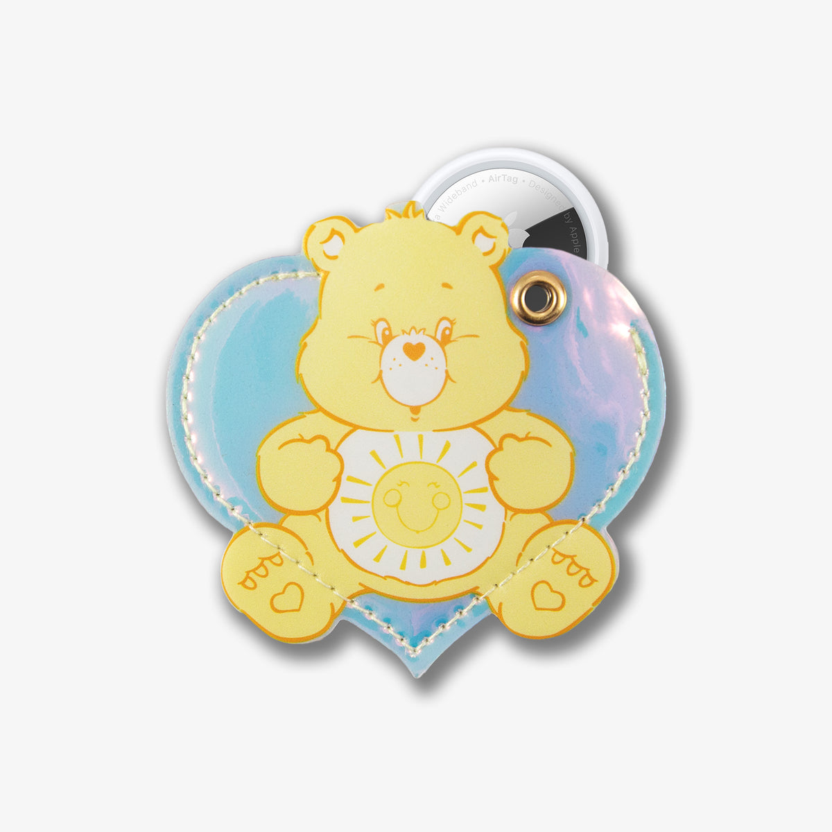 AirTag® Keychain - Care Bears™ Funshine Bear