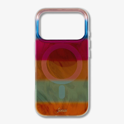 Fuzzy Sweater Stripes MagSafe® Compatible iPhone Case