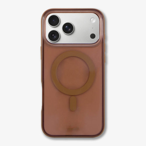 Glass Mocha MagSafe® Compatible iPhone Case