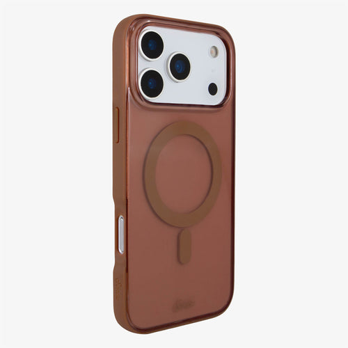 Glass Mocha MagSafe® Compatible iPhone Case