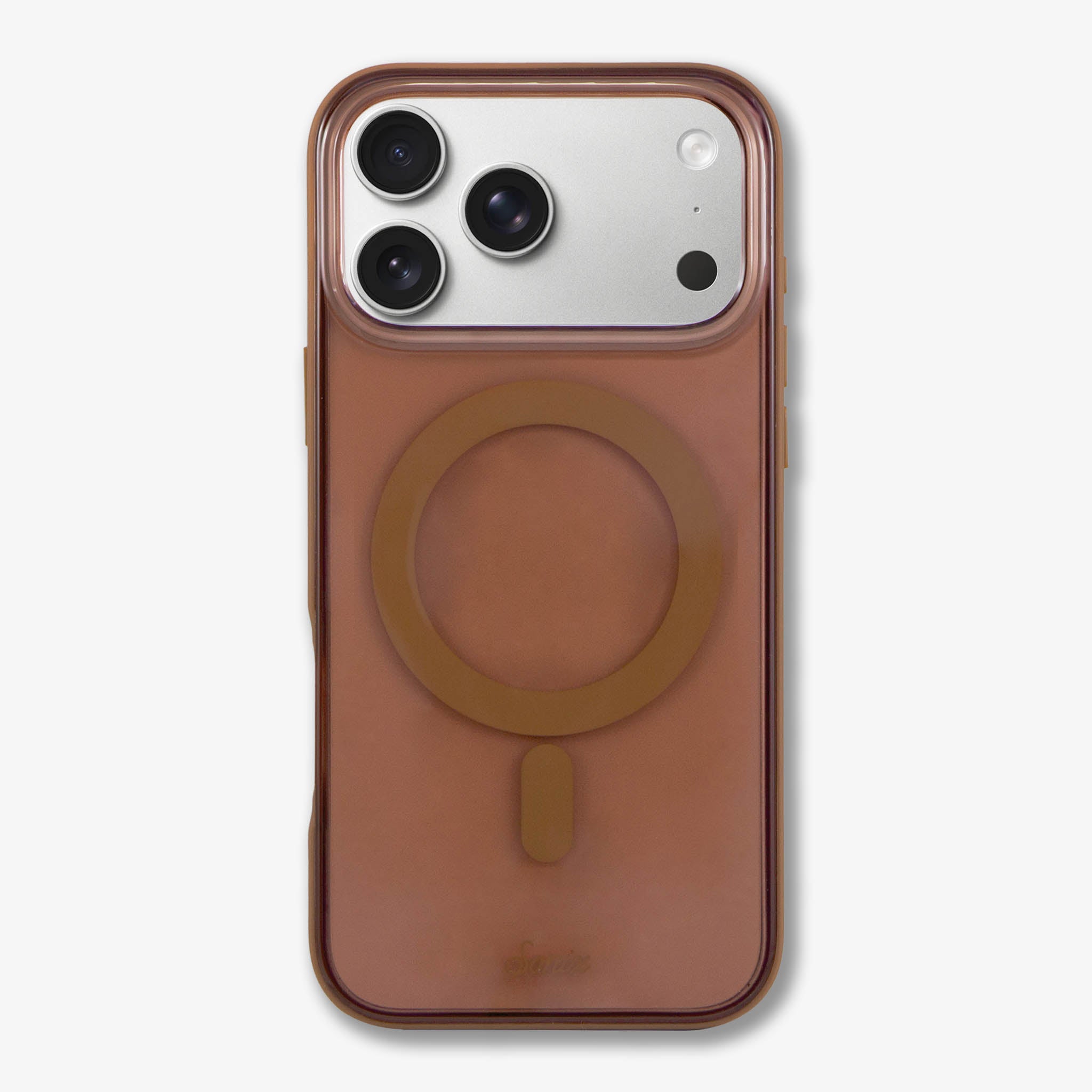 Glass Mocha MagSafe® Compatible iPhone Case