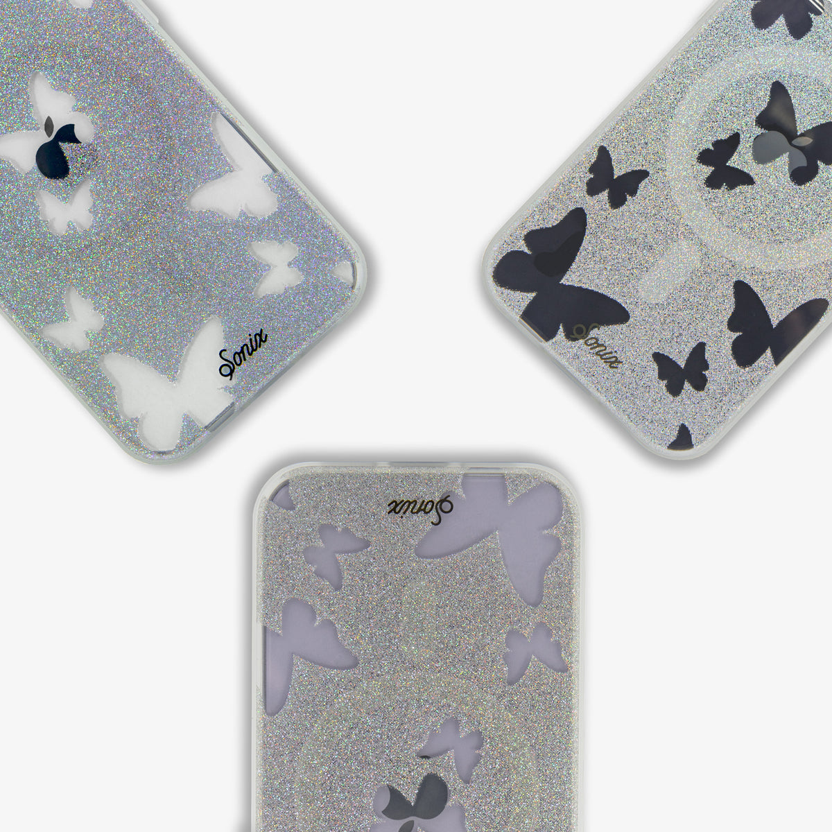 Glitter Mariposa MagSafe® Compatible iPhone Case