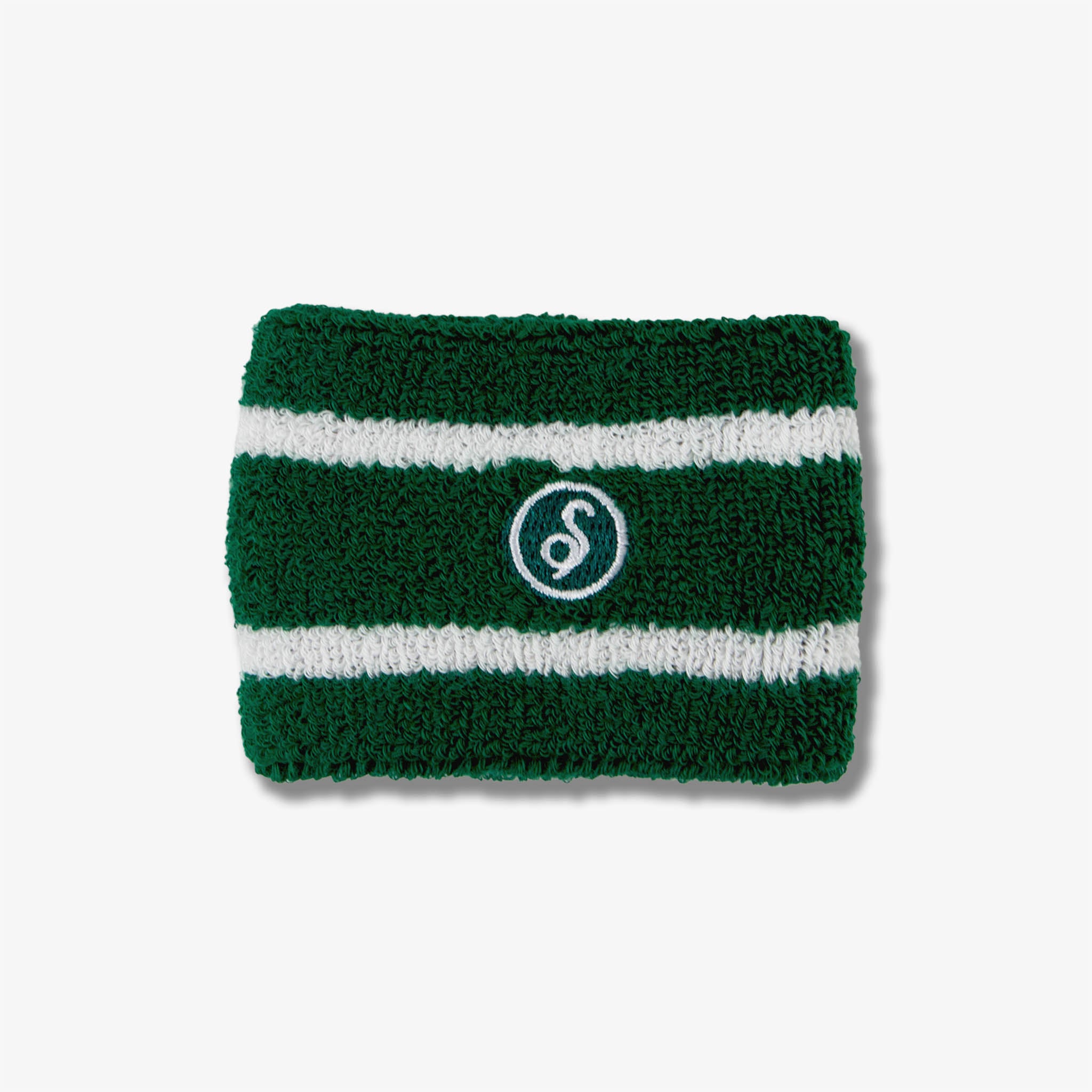 Apple Watch® Sportband - Green / White Stripe