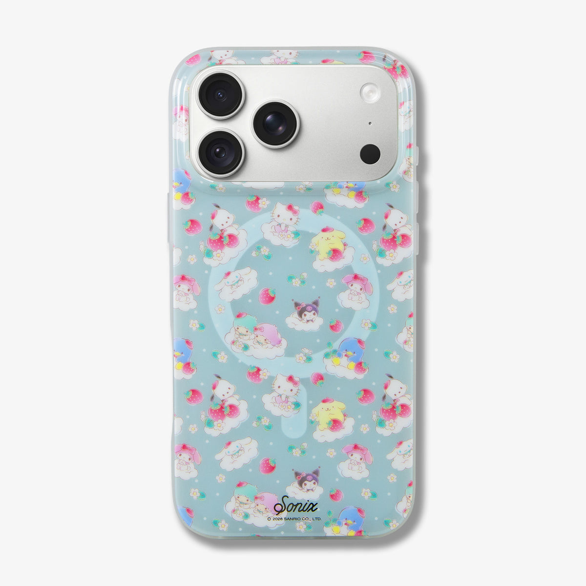 Hello Kitty® and Friends Strawberries MagSafe® Compatible iPhone Case