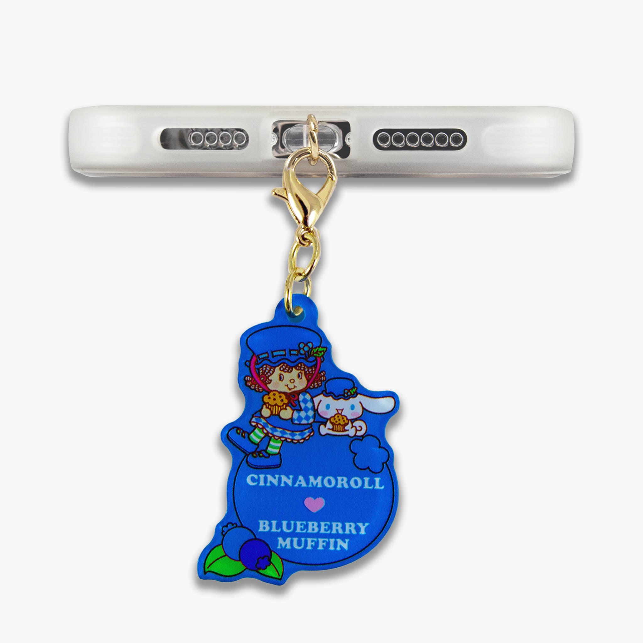 Hello Kitty® & Friends x Strawberry Shortcake™ Charging Port Charms - 3pk Group 1