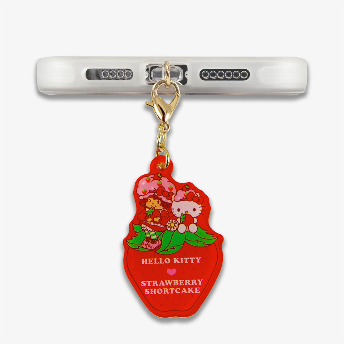 Hello Kitty® & Friends x Strawberry Shortcake™ Charging Port Charms - 3pk Group 2