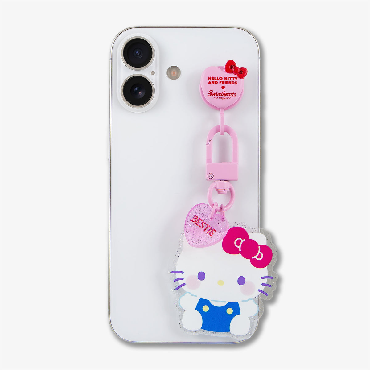Sanrio x Sweethearts™ Phone Charms with Adhesive Hook Blind Box