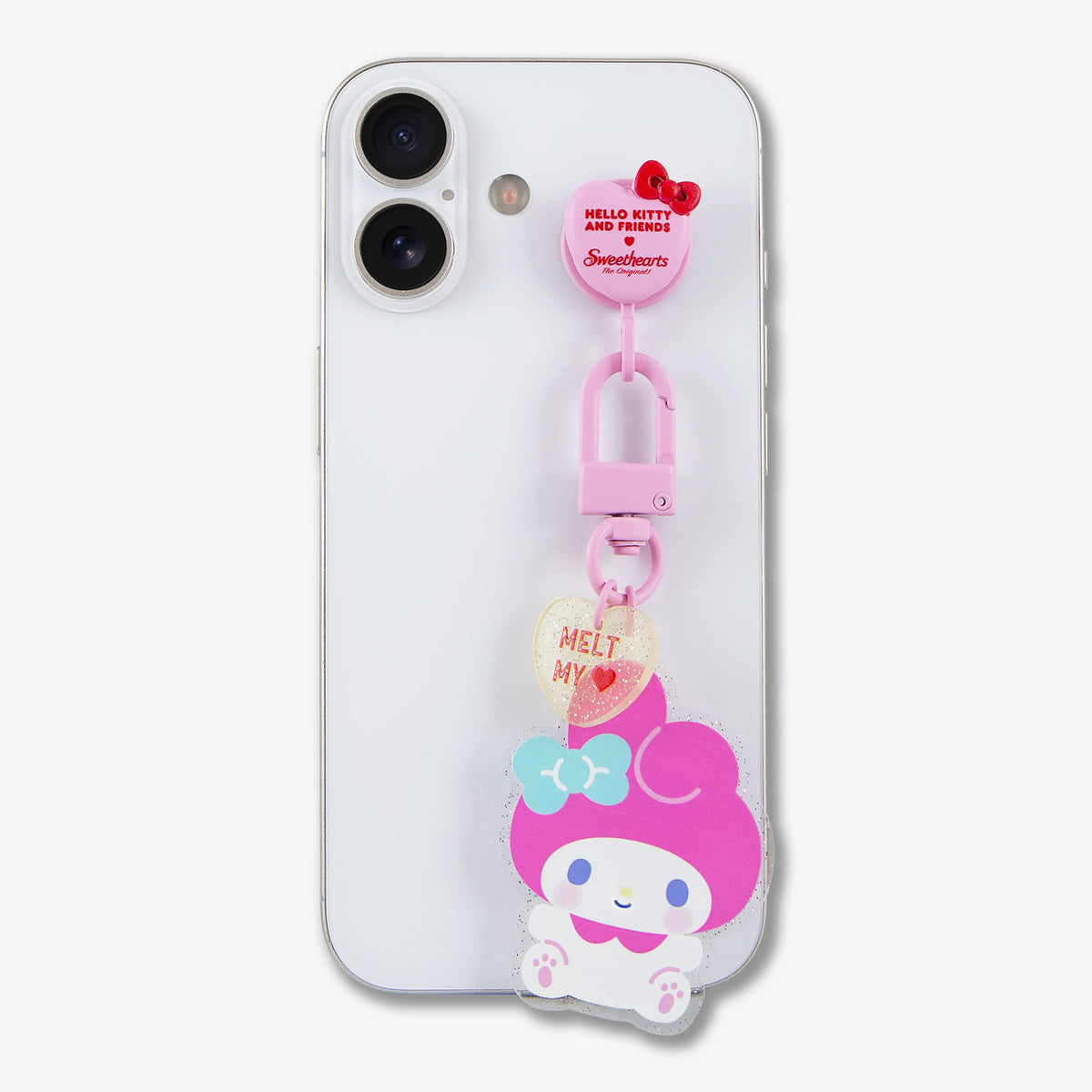 Sanrio x Sweethearts™ Phone Charms with Adhesive Hook Blind Box