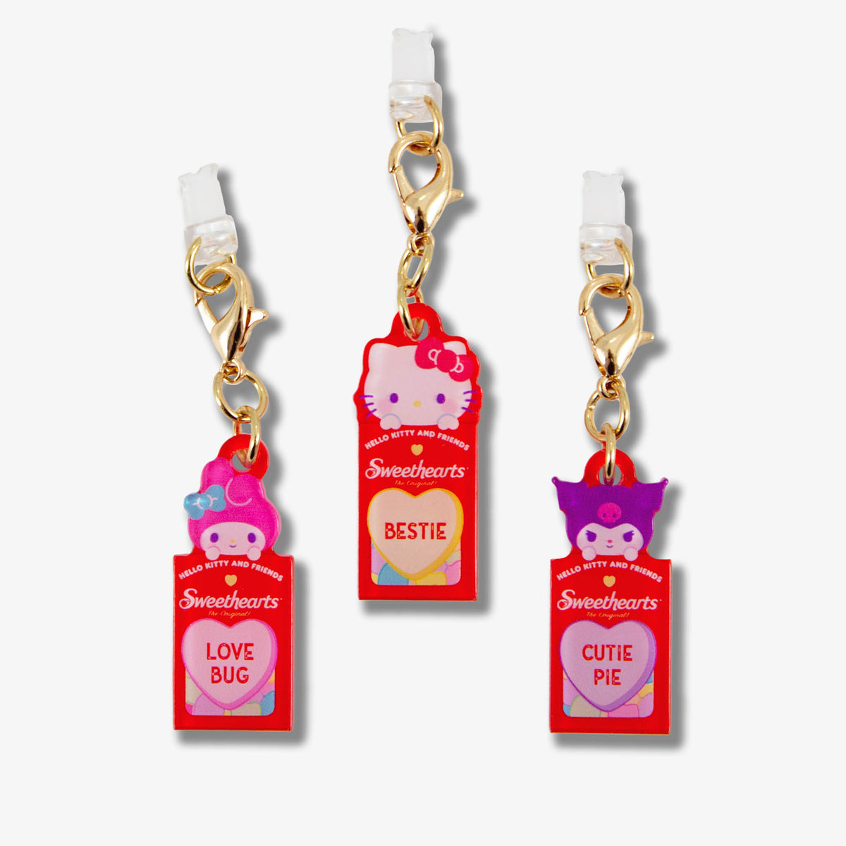 Sanrio® x Sweethearts™ Charging Port Charms 3pk - Set 1