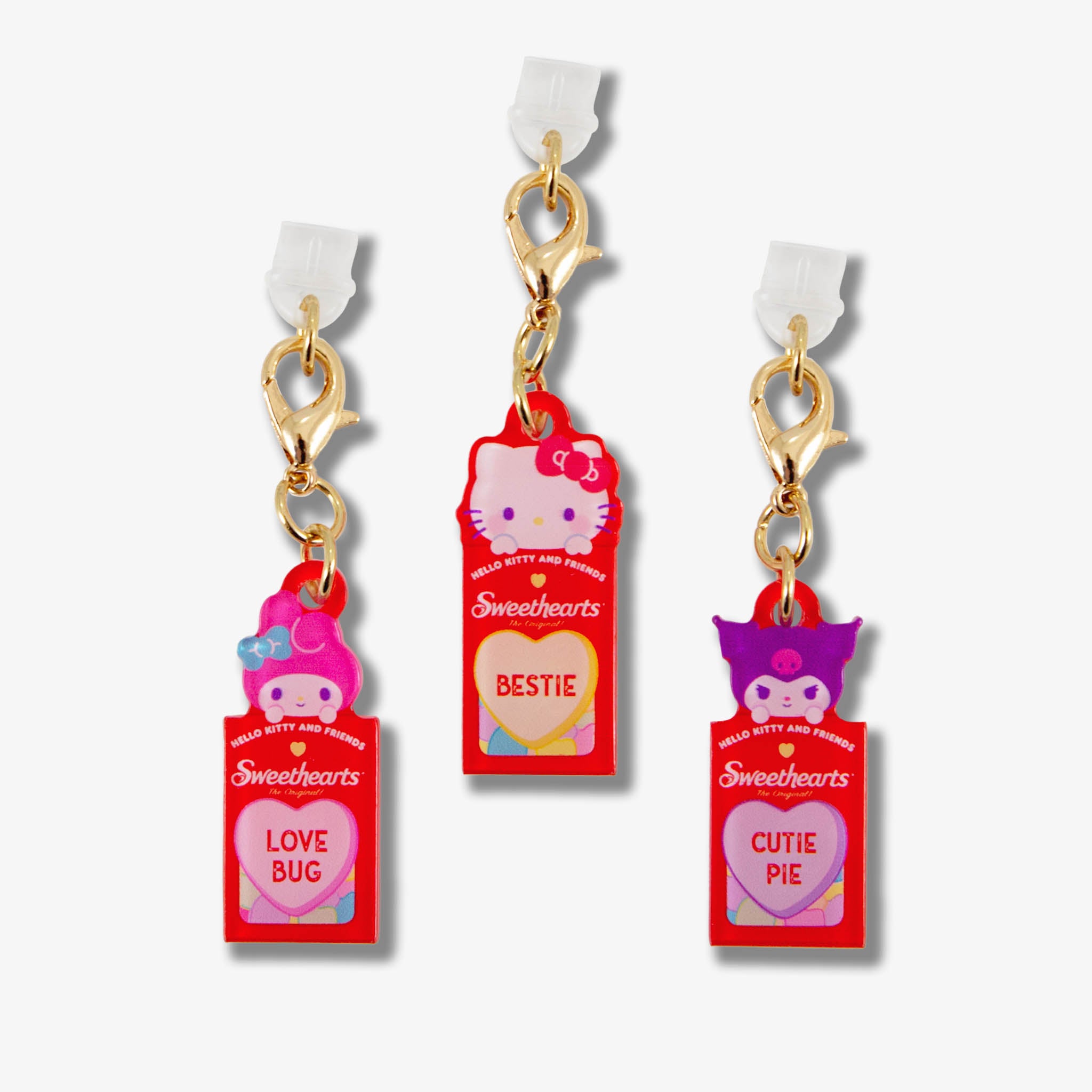 Sanrio® x Sweethearts™ Charging Port Charms 3pk - Set 1