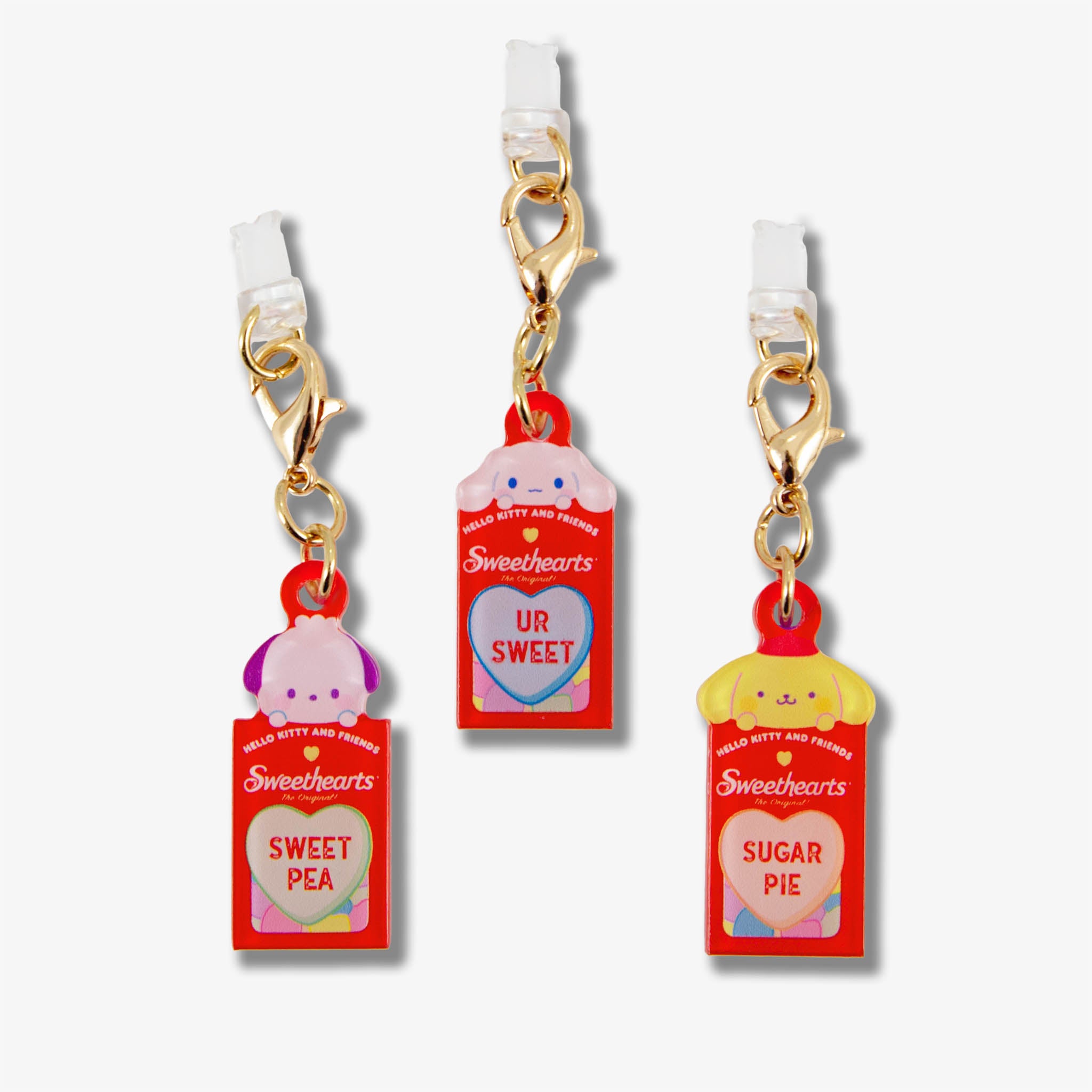 Sanrio® x Sweethearts™ Charging Port Charms 3pk - Set 2 | Sonix