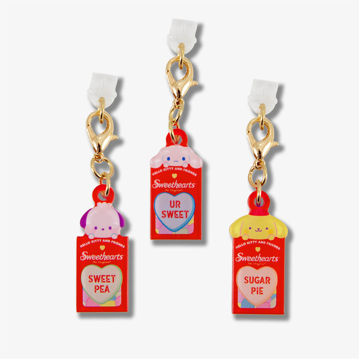 Sanrio® x Sweethearts™ Charging Port Charms 3pk - Set 2
