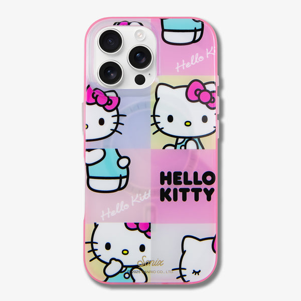 Hello Kitty® Grid MagSafe® Compatible iPhone Case | Sonix