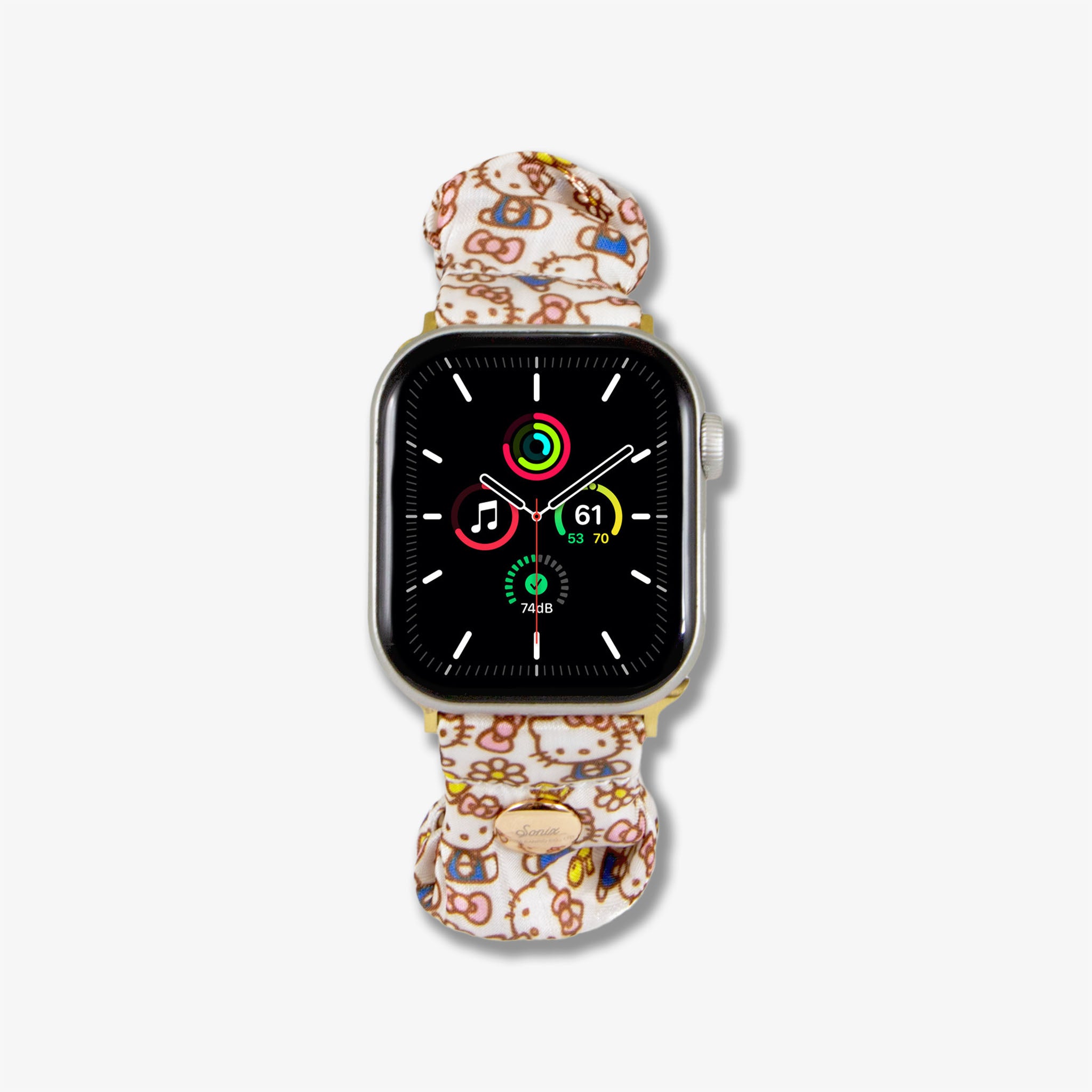 Hello Kitty® Pink Bows Scrunchie Apple Watch® Band