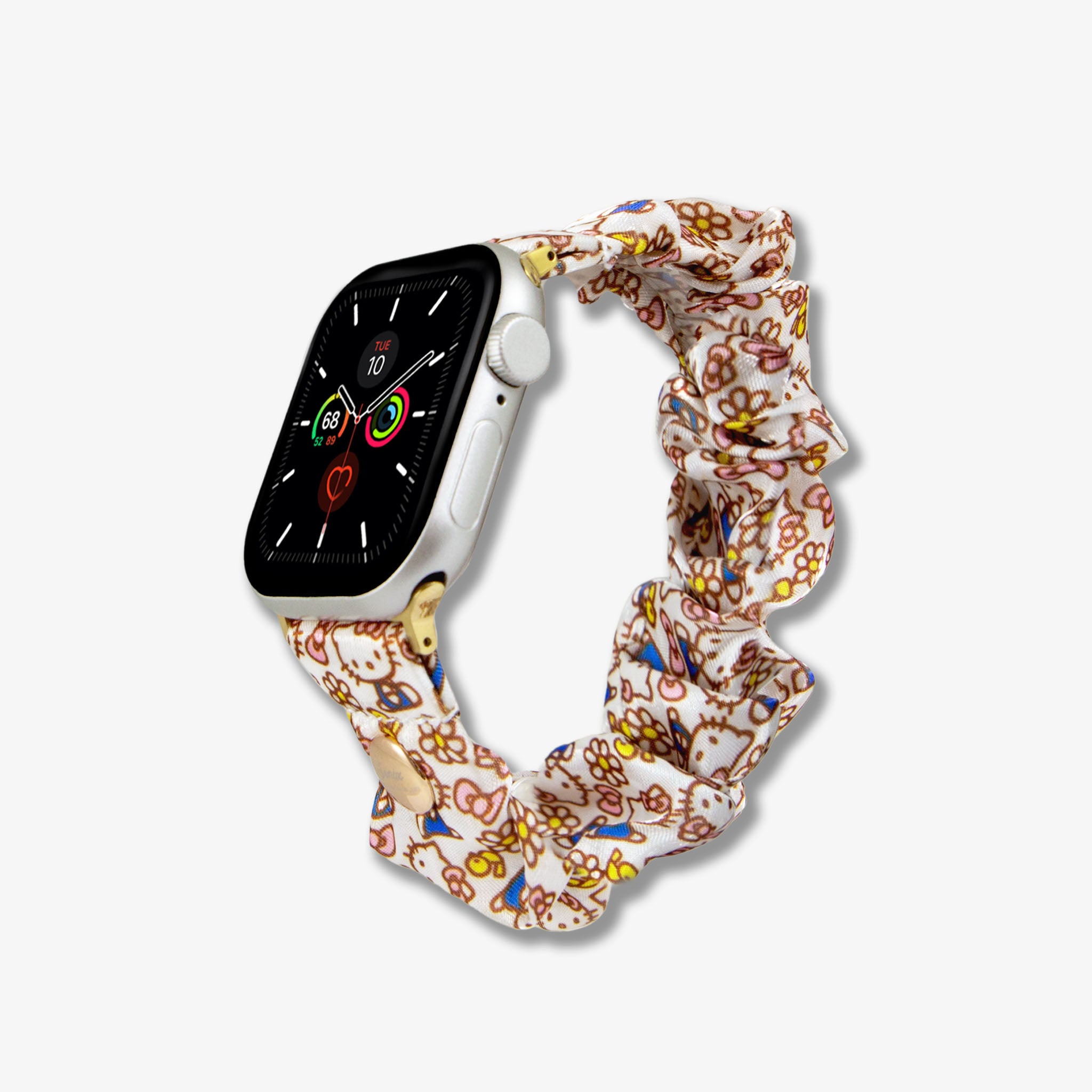 Hello Kitty® Pink Bows Scrunchie Apple Watch® Band