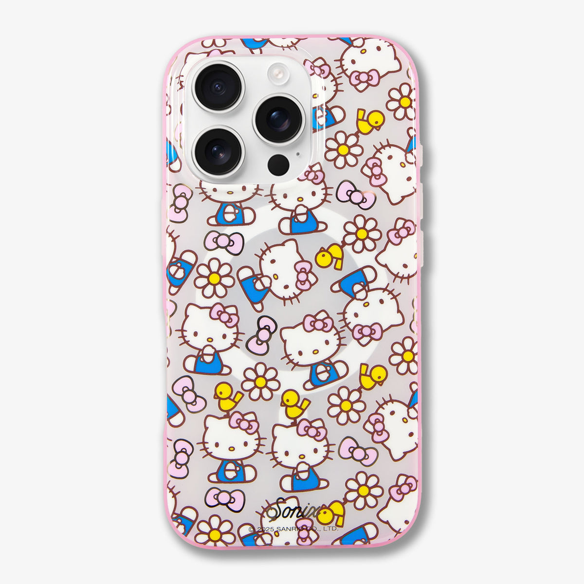 Hello Kitty® Pink Bows MagSafe® Compatible iPhone Case