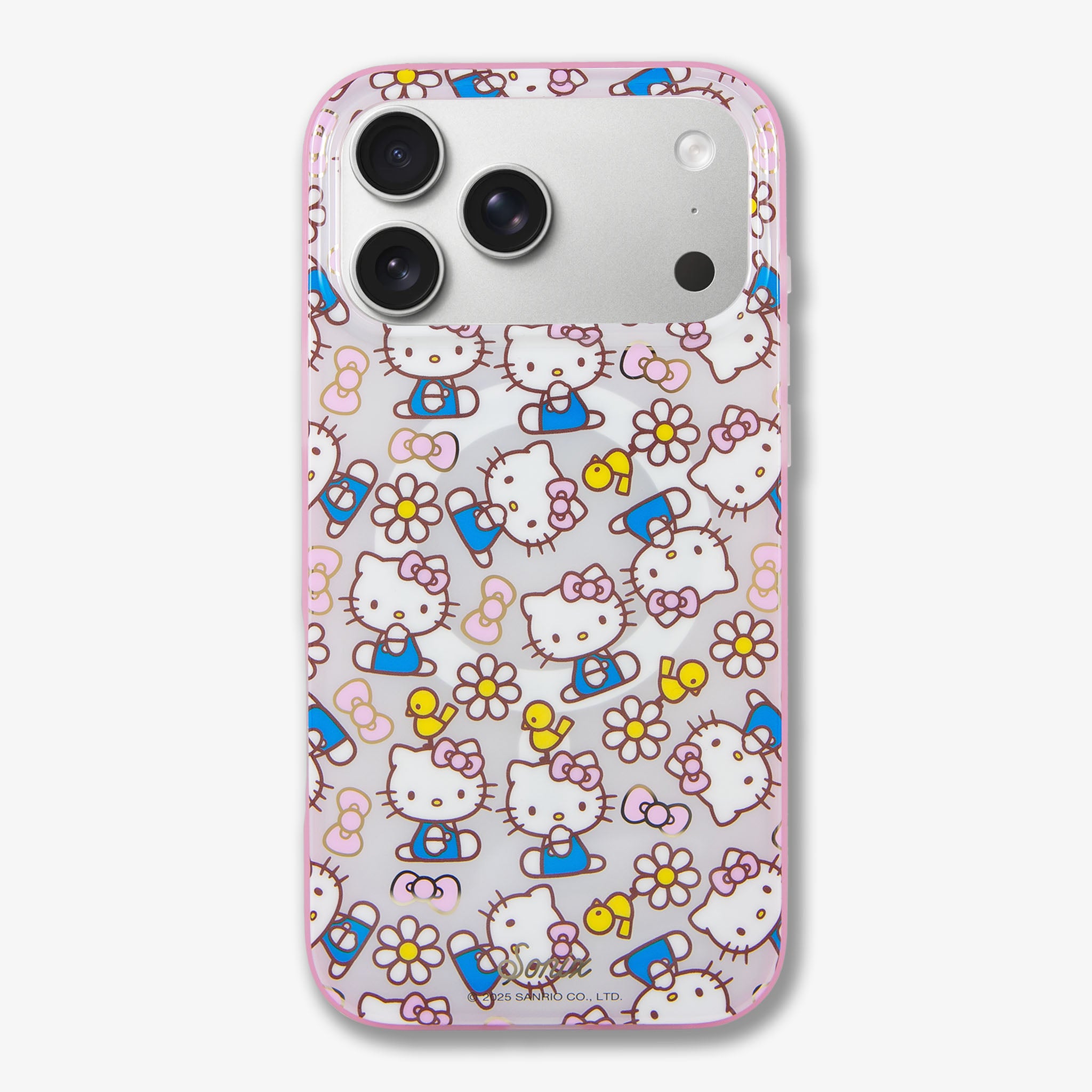 Hello Kitty® Pink Bows MagSafe® Compatible iPhone Case