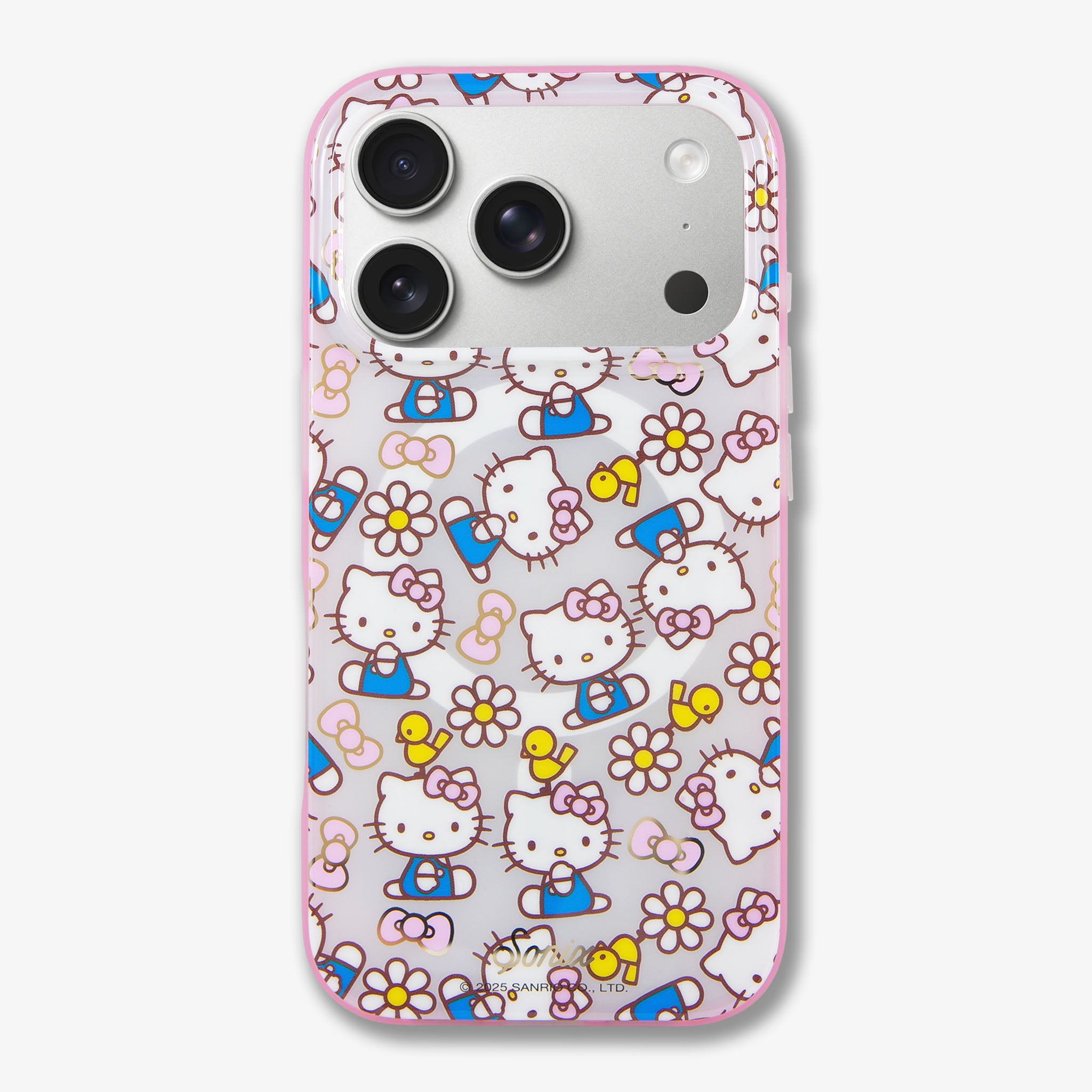 Hello Kitty® Pink Bows MagSafe® Compatible iPhone Case
