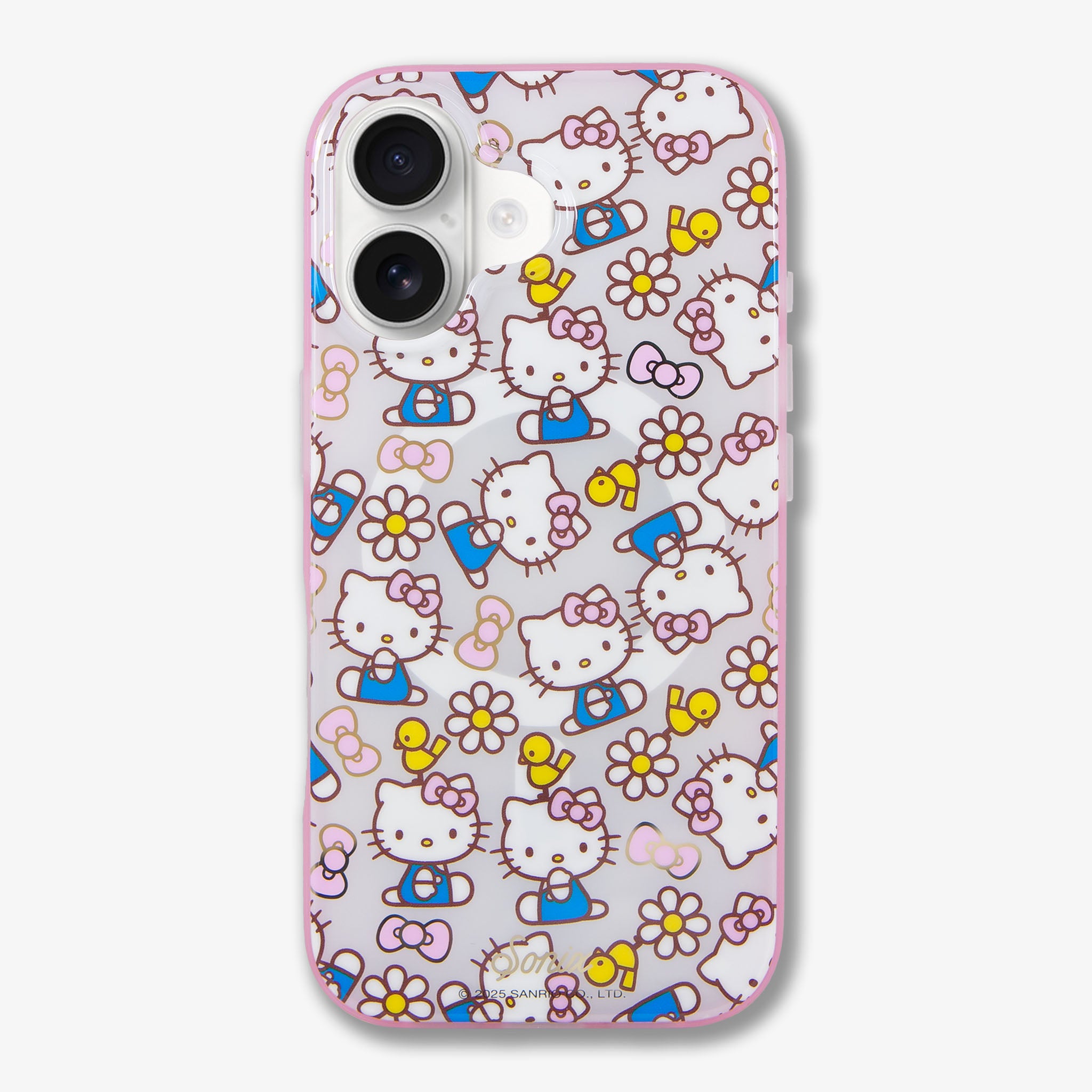 Hello Kitty® Pink Bows MagSafe® Compatible iPhone Case