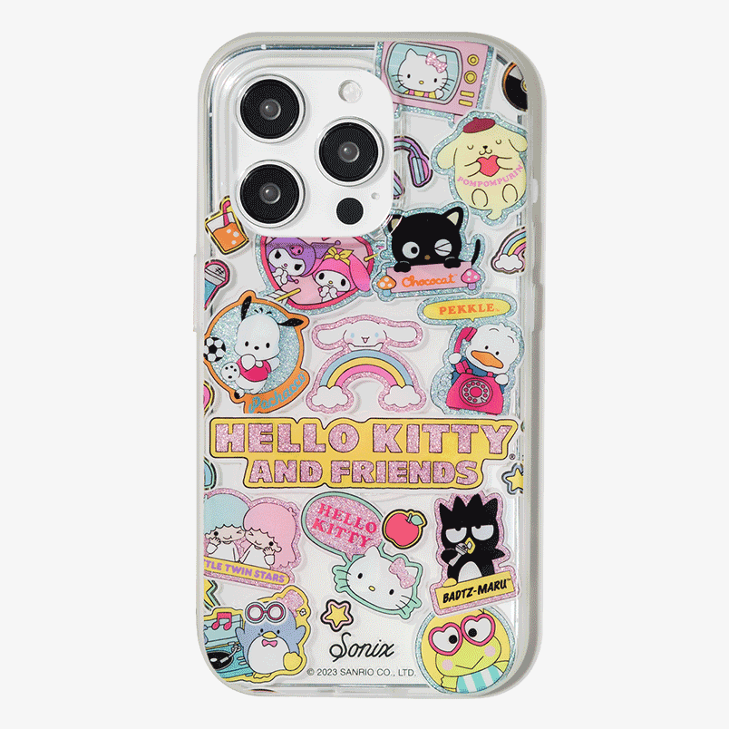 Sonix x Sanrio Case for iPhone 12 / iPhone 12 Pro | Compatible with MagSafe | 10ft Drop Tested | Rainbow Hello Kitty