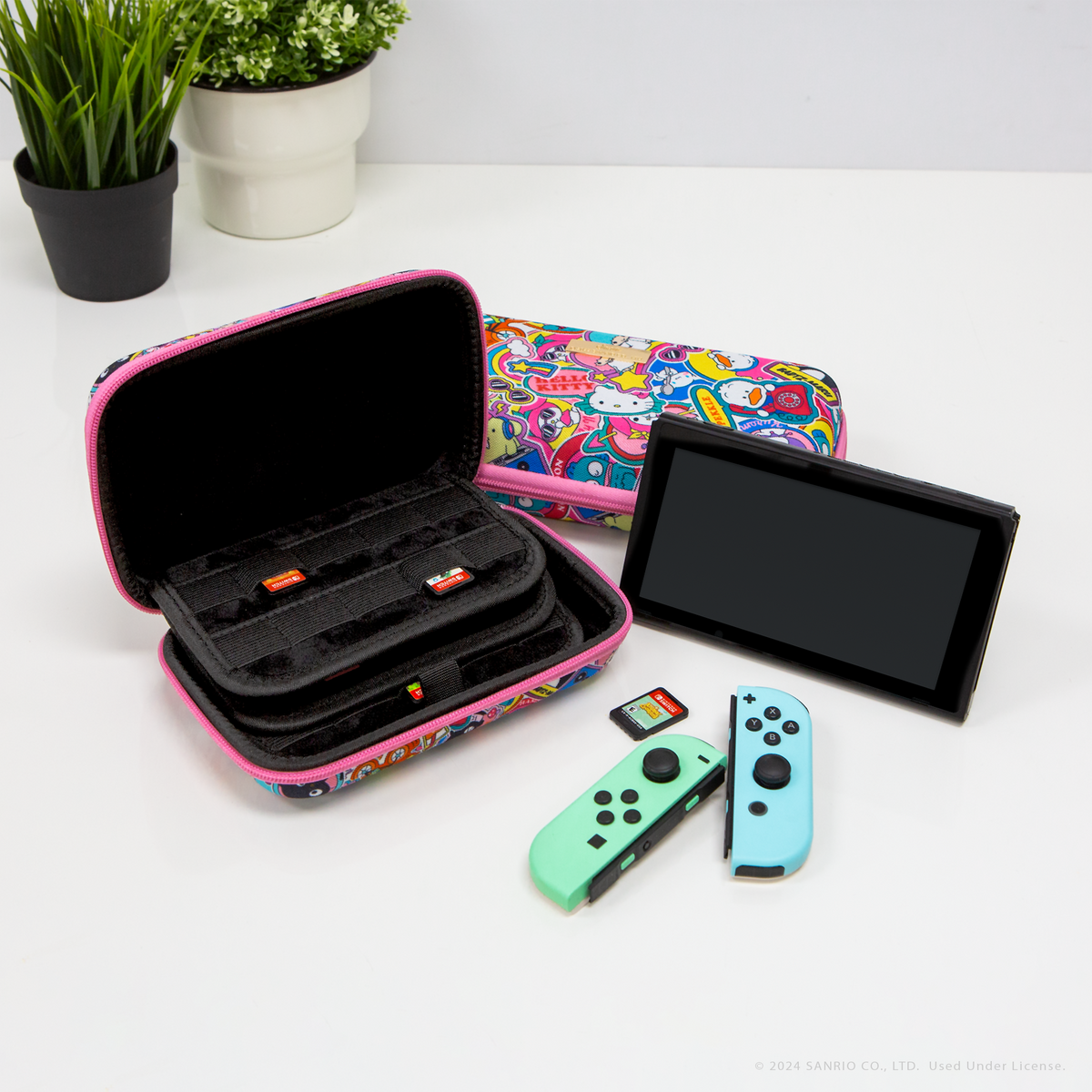 Nintendo Switch™ Card Case - Hello Kitty® & Friends Stickers
