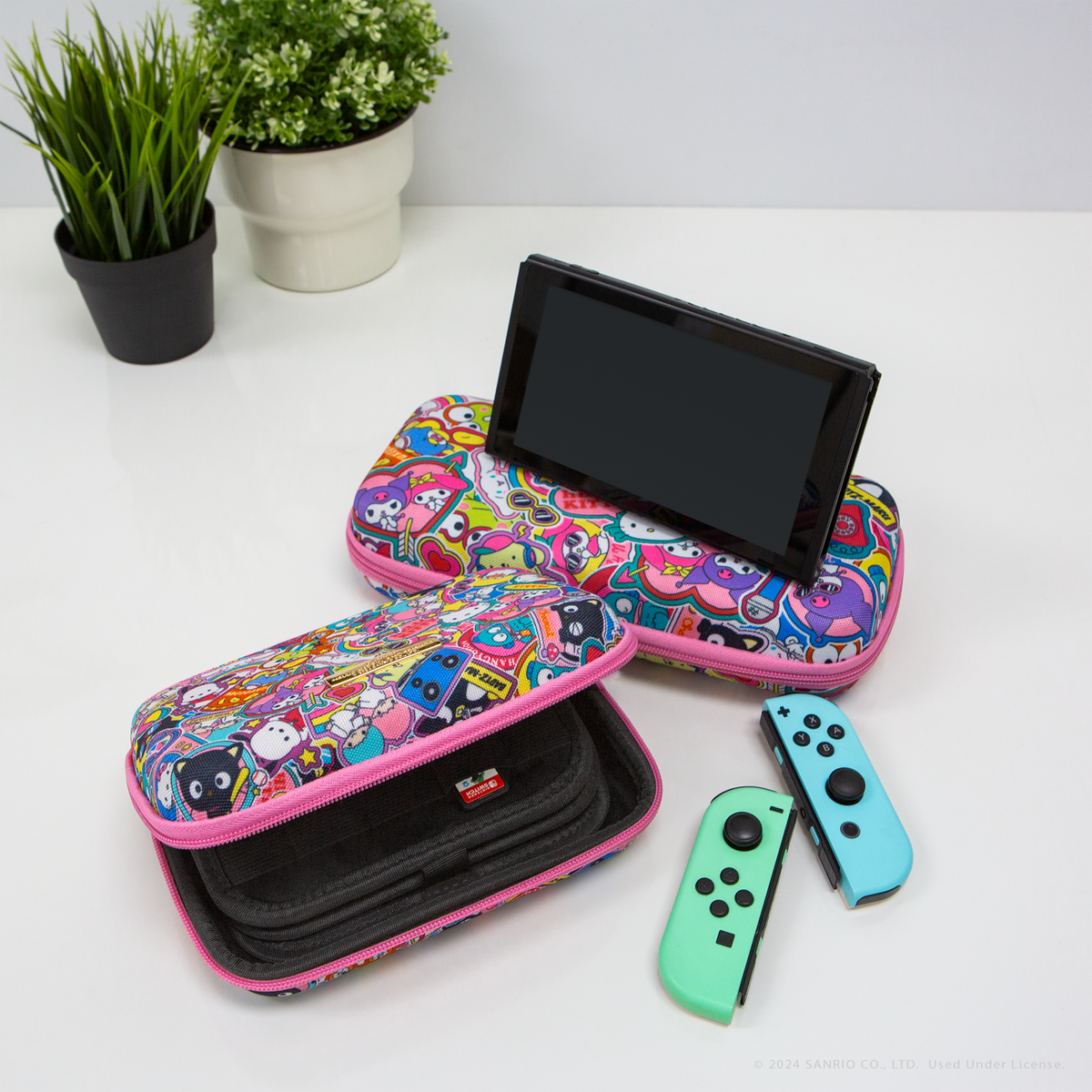 Nintendo Switch™ Card Case - Hello Kitty® & Friends Stickers